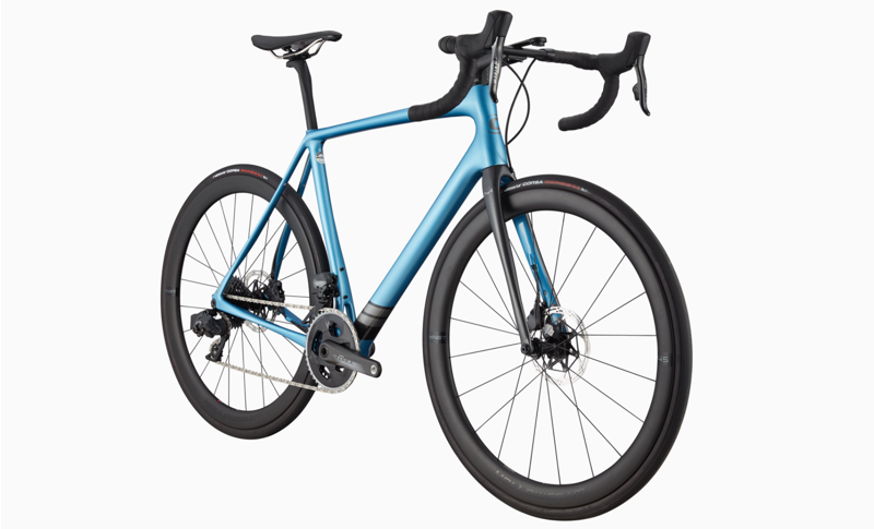 2021 Cannondale Synapse Hi-MOD Force eTap AXS Road Bike in Blue-6